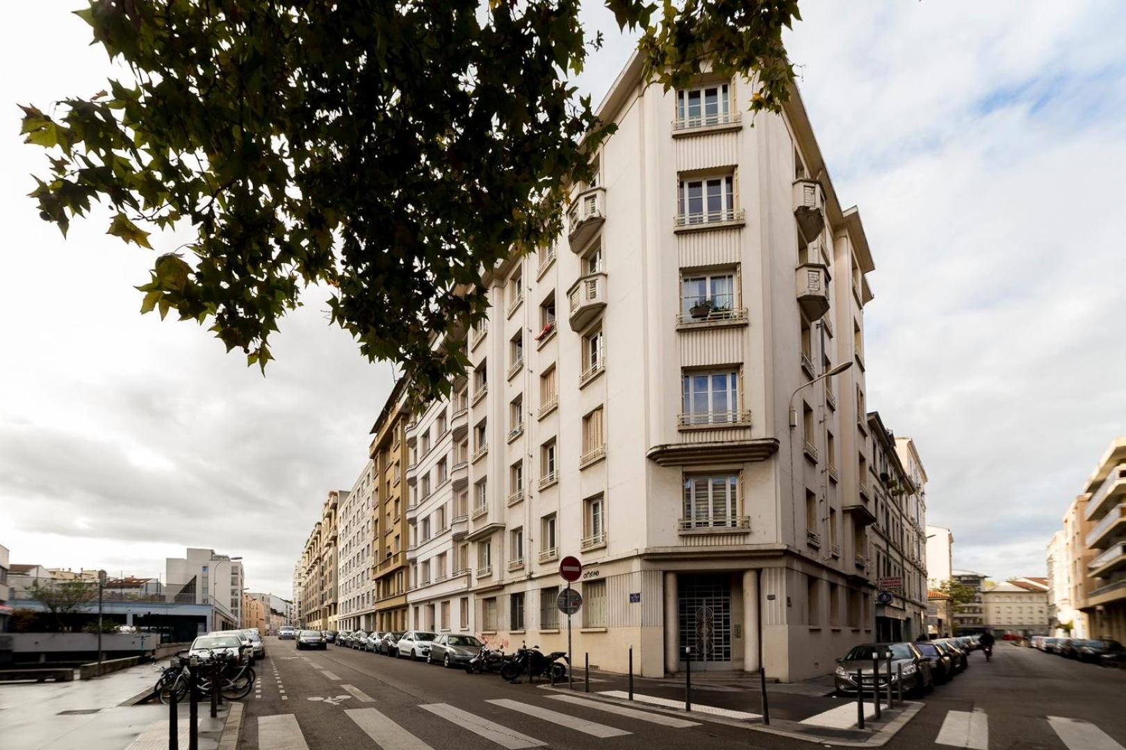 Studio - Proche Metro Ail Lyon Ngoại thất bức ảnh